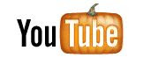 YouTubeのロゴがハロウィンになってる